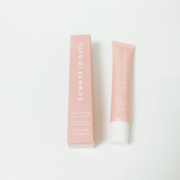 2pcs❤Birthday Cake❤Summer Fridays Lip Butter Balm Conditioning Lip MaskLip Balm - Picture 2 of 3